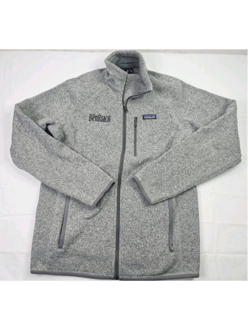 Patagonia Better Sweater Full Zip Knit Fleece Jacket Gray Men’s Large